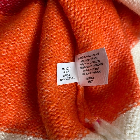 Lane Bryant Multi Stripe Crew Neck Sweater Size 18/20 - Picture 6 of 6